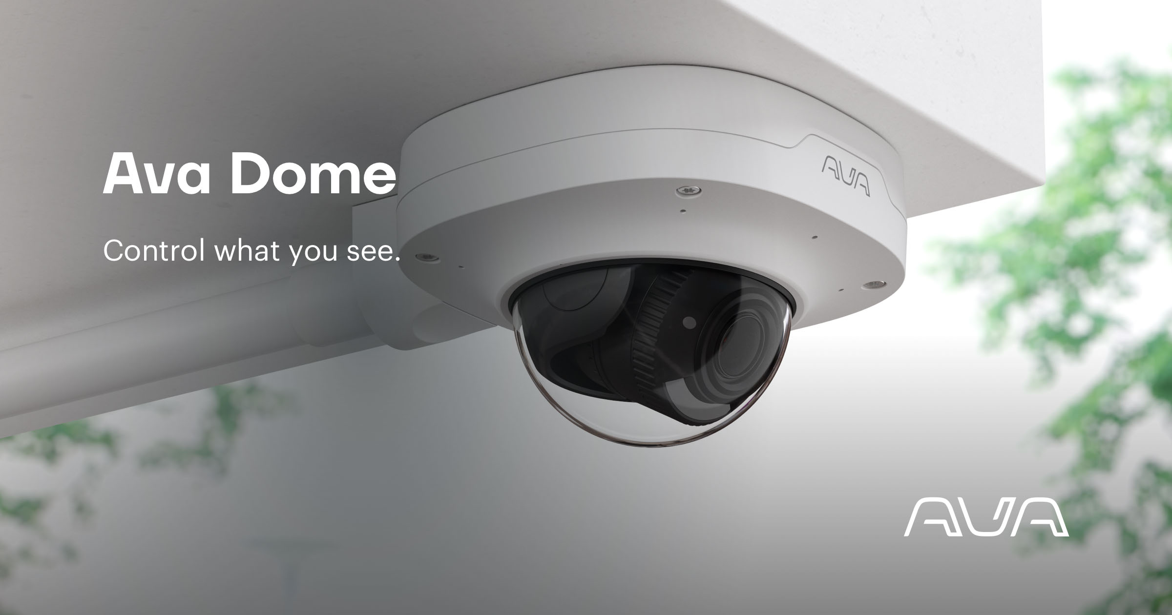 Ava Dome AI security camera Ava